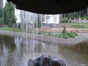 Каменный водопад